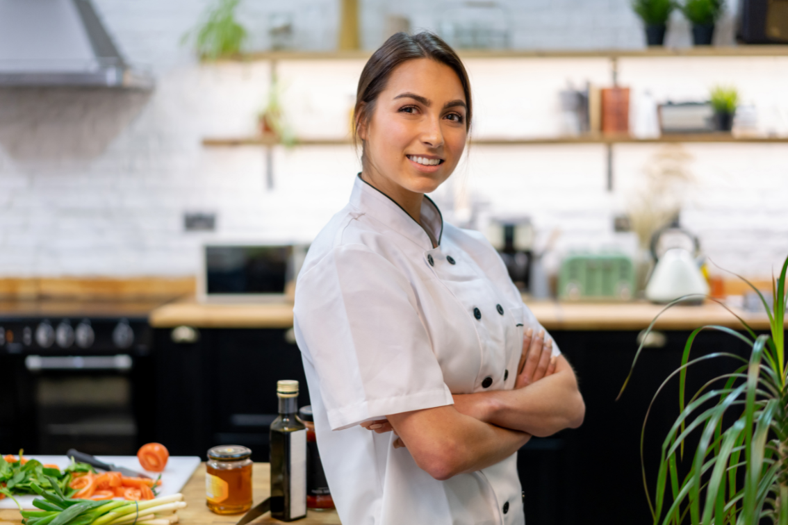 woman chef